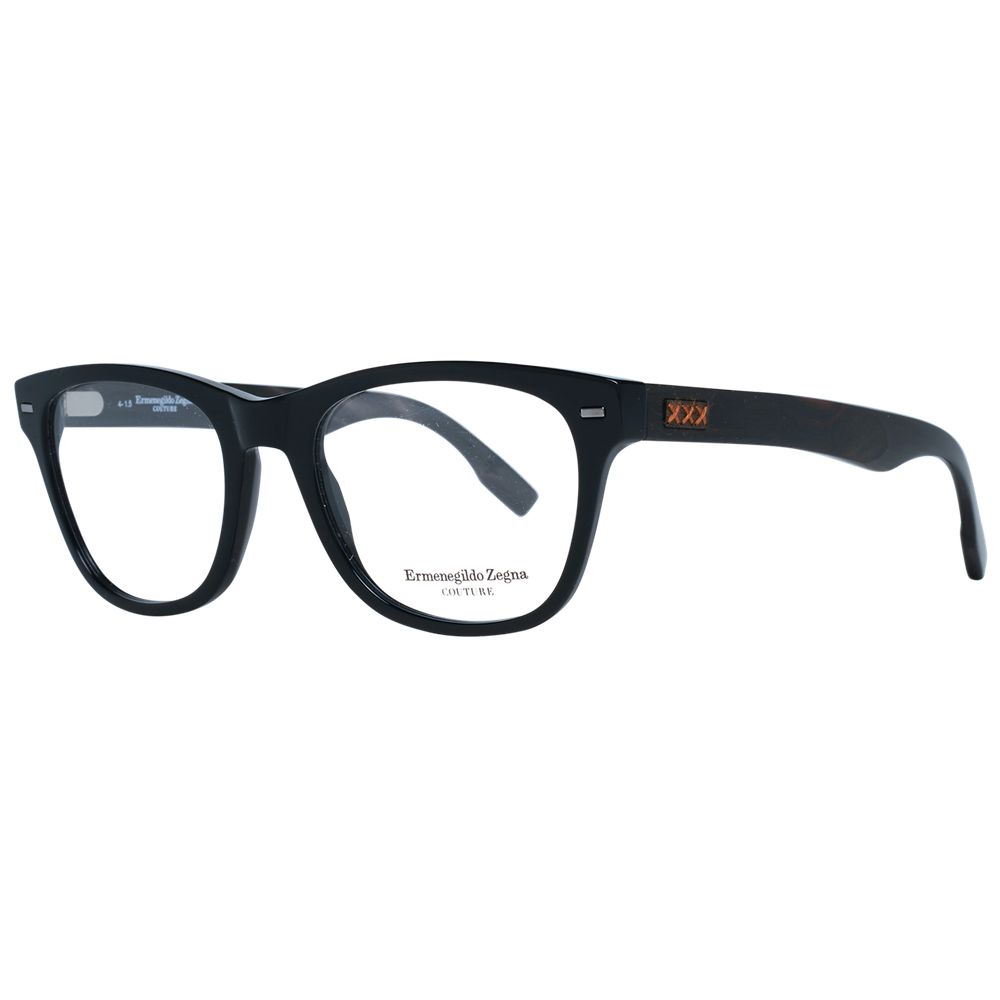 Monture de lunettes pour homme noire Ermenegildo Zegna