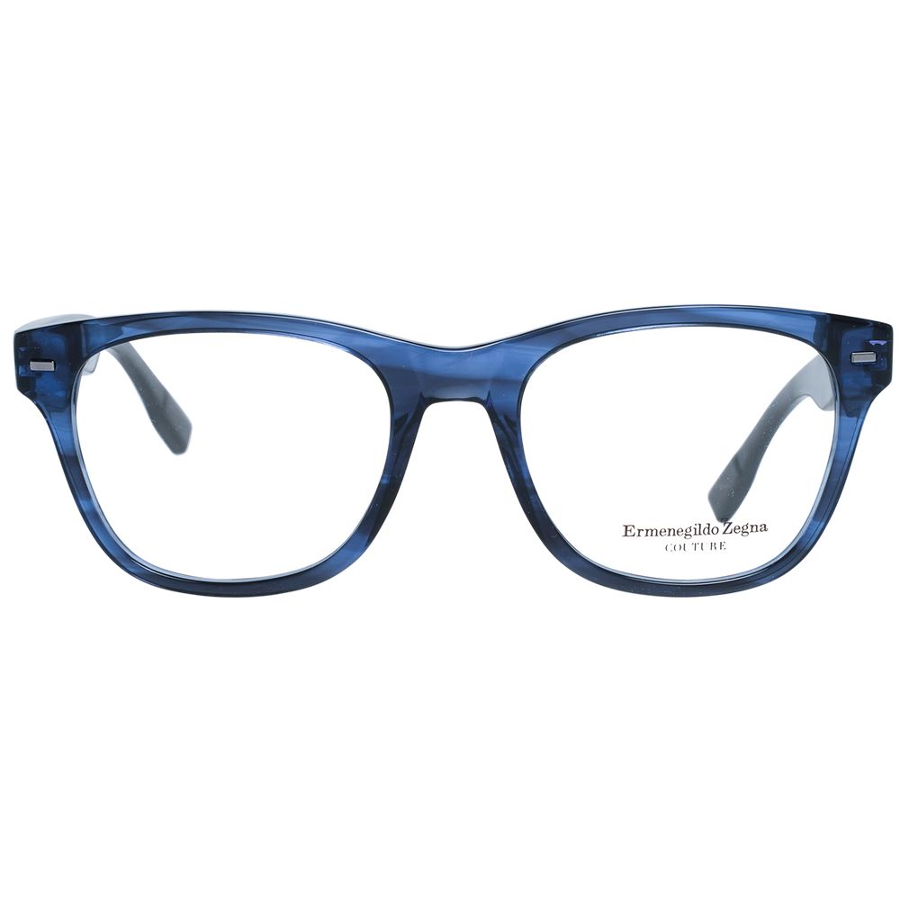 Monture de lunettes pour homme Ermenegildo Zegna, bleu.
