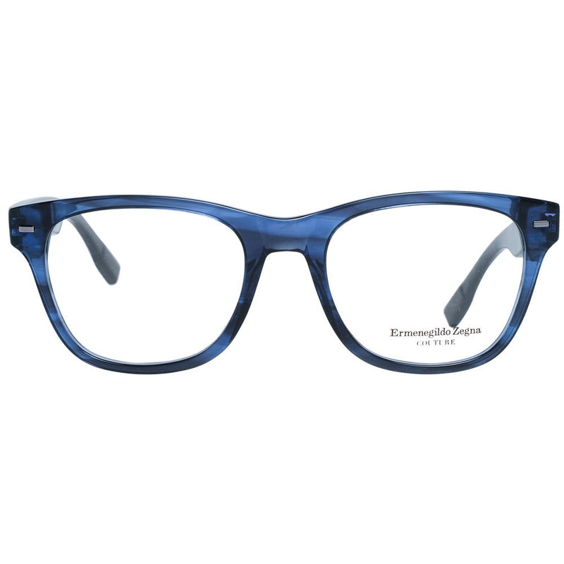 Monture de lunettes pour homme Ermenegildo Zegna, bleu.