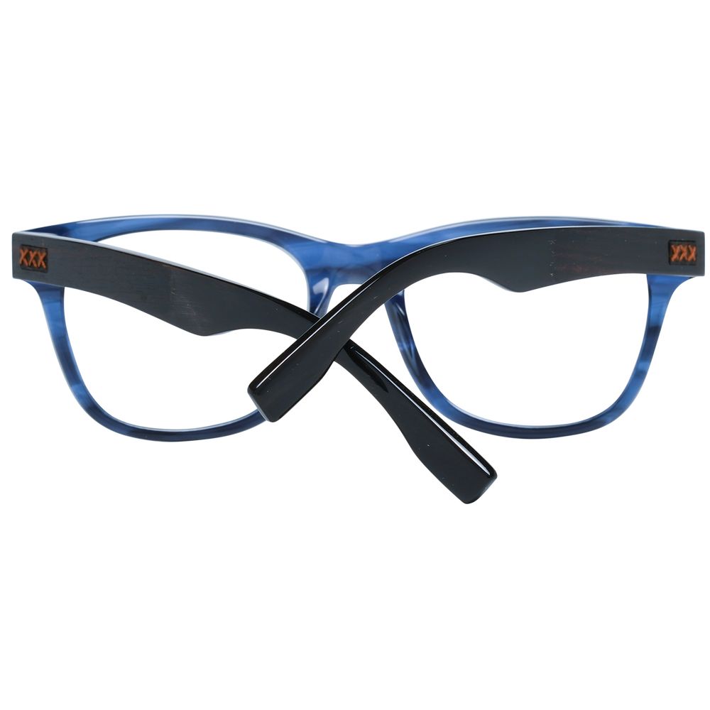 Monture de lunettes pour homme Ermenegildo Zegna, bleu.