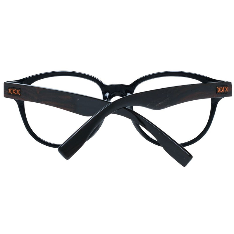 Monture de lunettes pour homme noire Ermenegildo Zegna