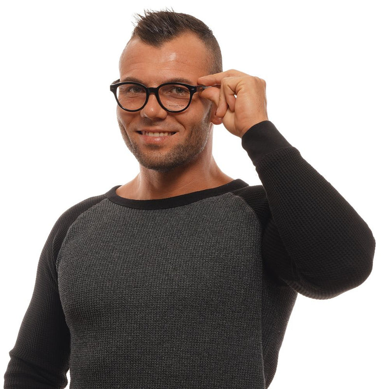 Monture de lunettes pour homme noire Ermenegildo Zegna