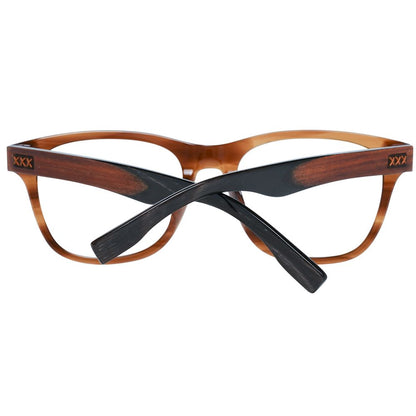 Monture de lunettes pour homme marron Ermenegildo Zegna