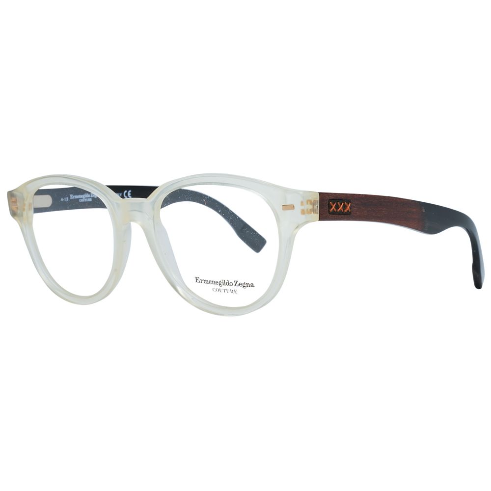 Monture de lunettes pour homme transparente Ermenegildo Zegna