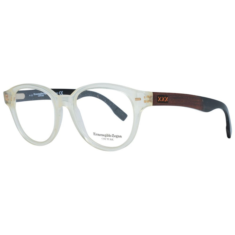Monture de lunettes pour homme transparente Ermenegildo Zegna