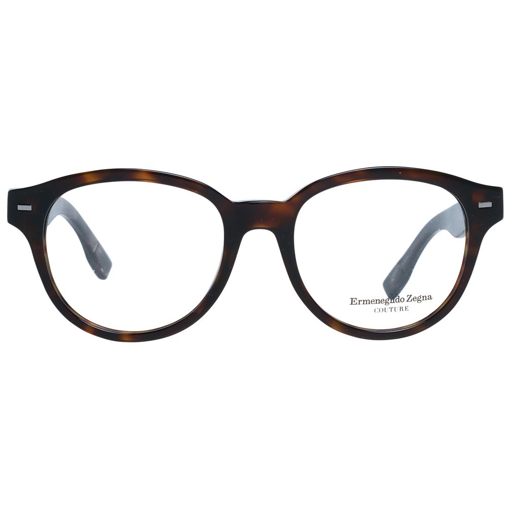Monture de lunettes pour homme marron Ermenegildo Zegna
