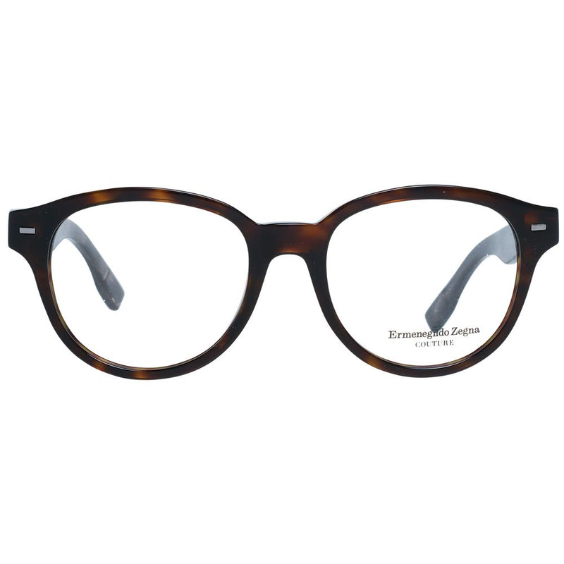 Monture de lunettes pour homme marron Ermenegildo Zegna