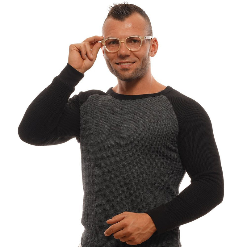 Monture de lunettes pour homme transparente Ermenegildo Zegna