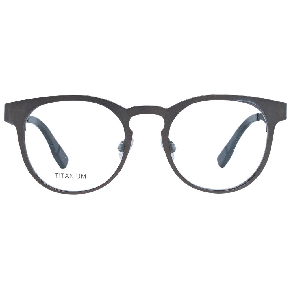 Monture de lunettes pour homme grise Ermenegildo Zegna