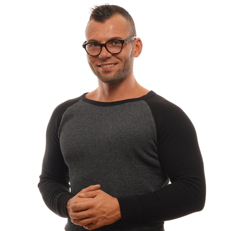Monture de lunettes pour homme marron Ermenegildo Zegna
