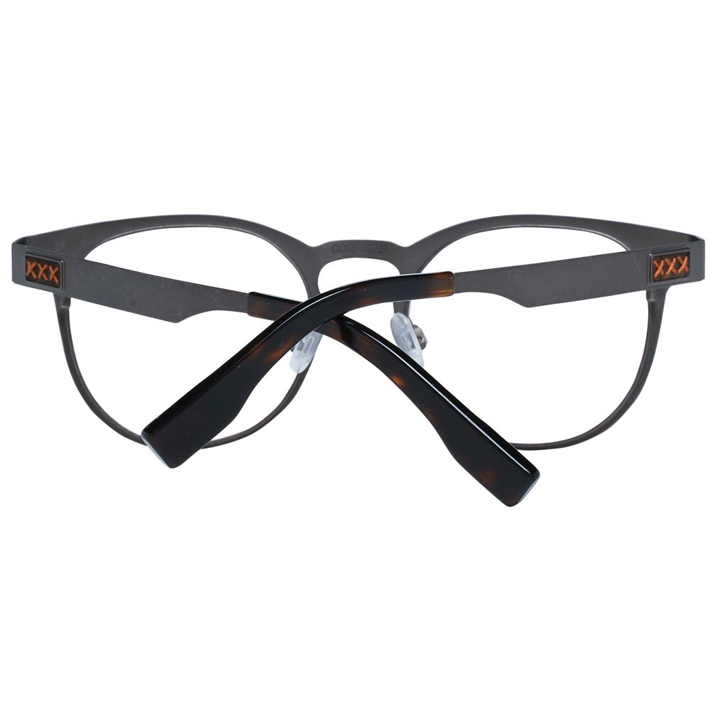 Monture de lunettes pour homme grise Ermenegildo Zegna