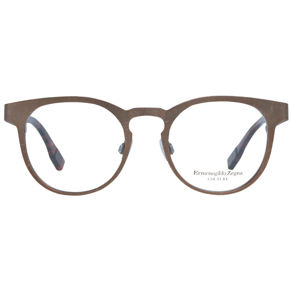 Monture de lunettes pour homme en bronze Ermenegildo Zegna