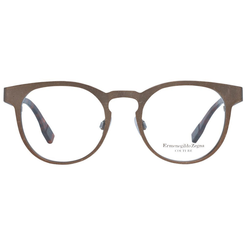 Monture de lunettes pour homme en bronze Ermenegildo Zegna
