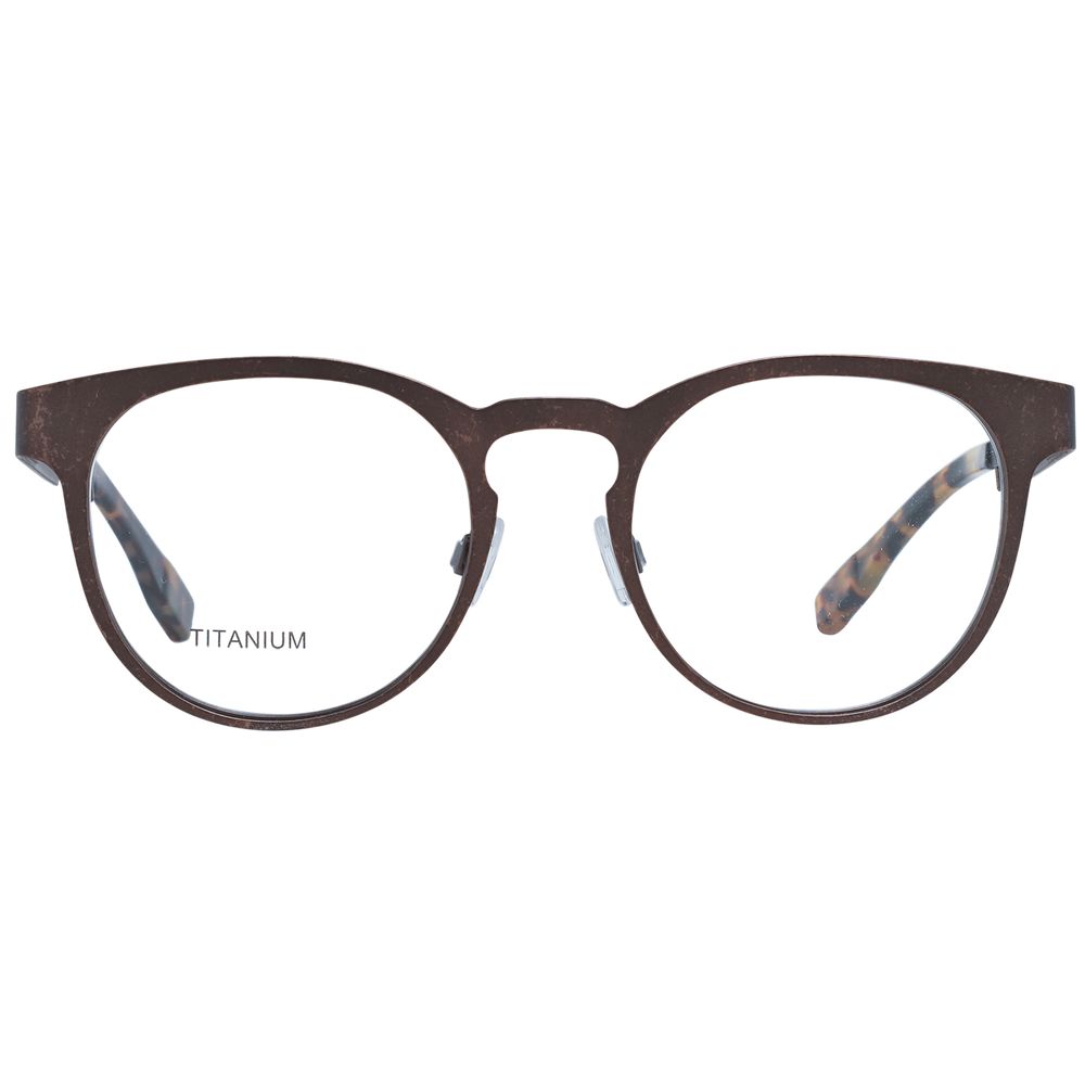 Monture de lunettes pour homme en bronze Ermenegildo Zegna