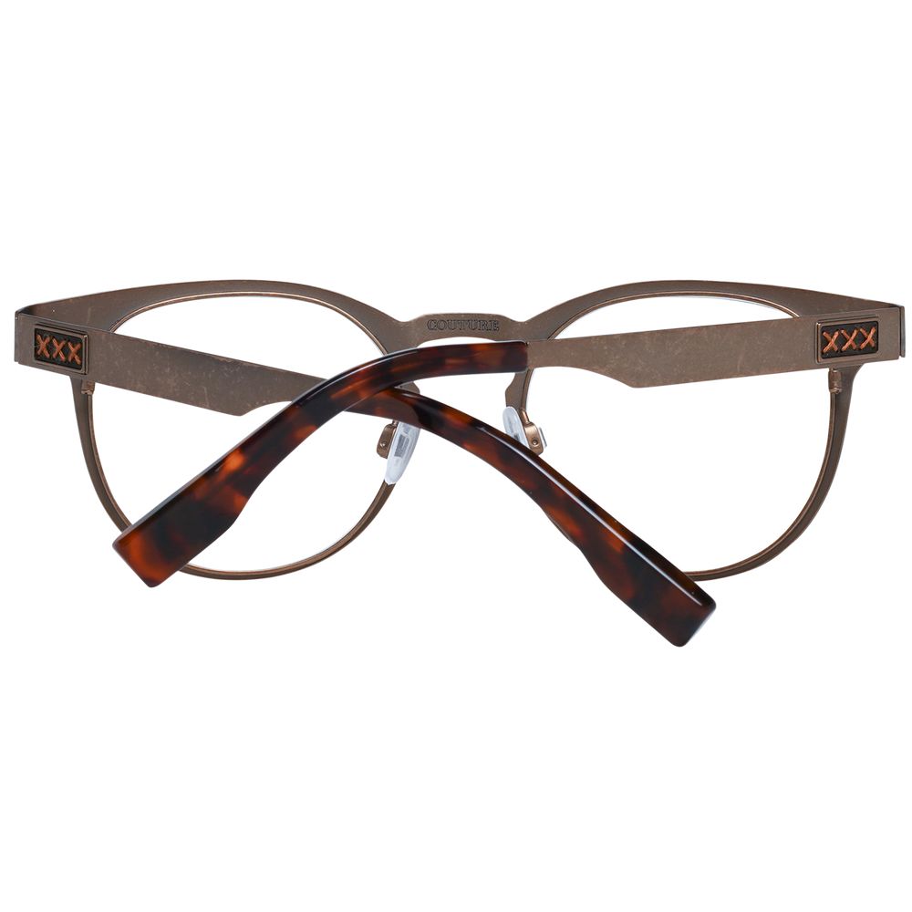 Monture de lunettes pour homme en bronze Ermenegildo Zegna