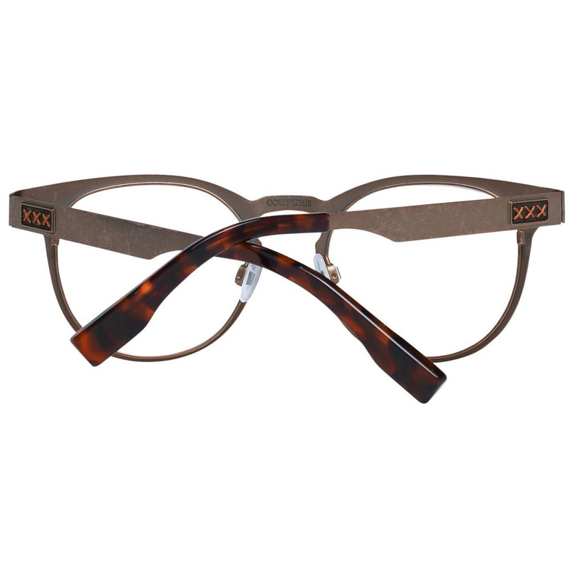 Monture de lunettes pour homme en bronze Ermenegildo Zegna