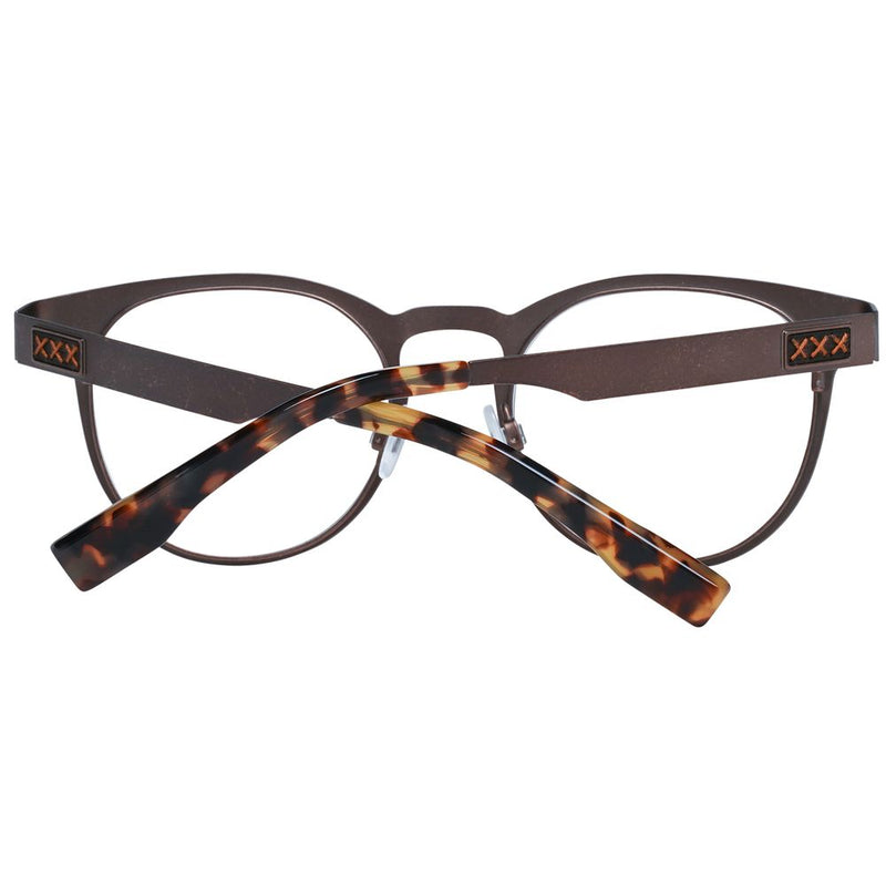 Monture de lunettes pour homme en bronze Ermenegildo Zegna