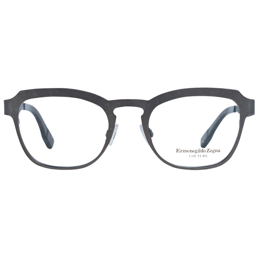 Monture de lunettes pour homme grise Ermenegildo Zegna