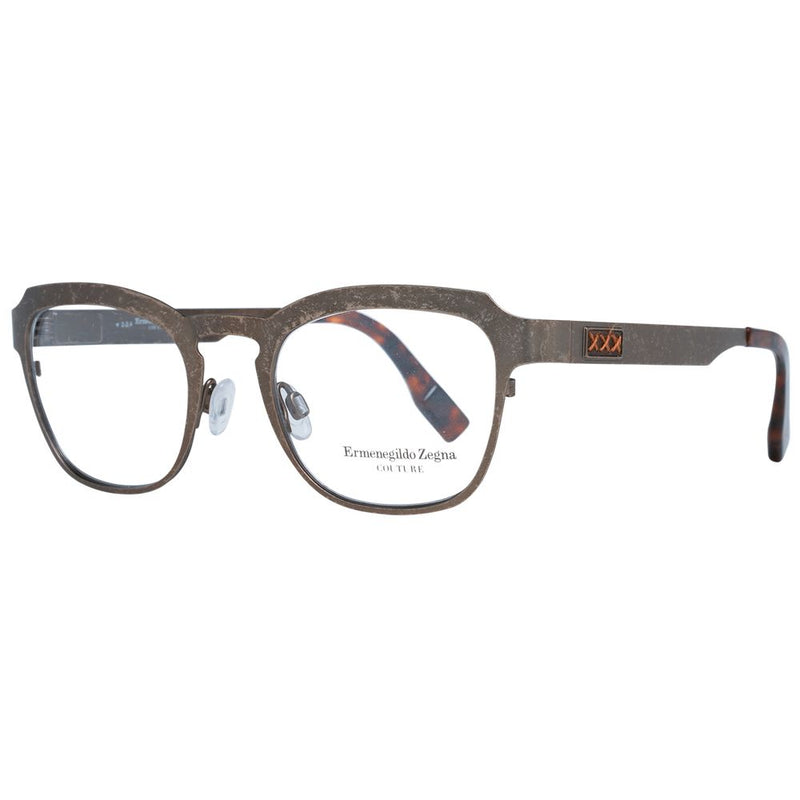 Monture de lunettes pour homme en bronze Ermenegildo Zegna