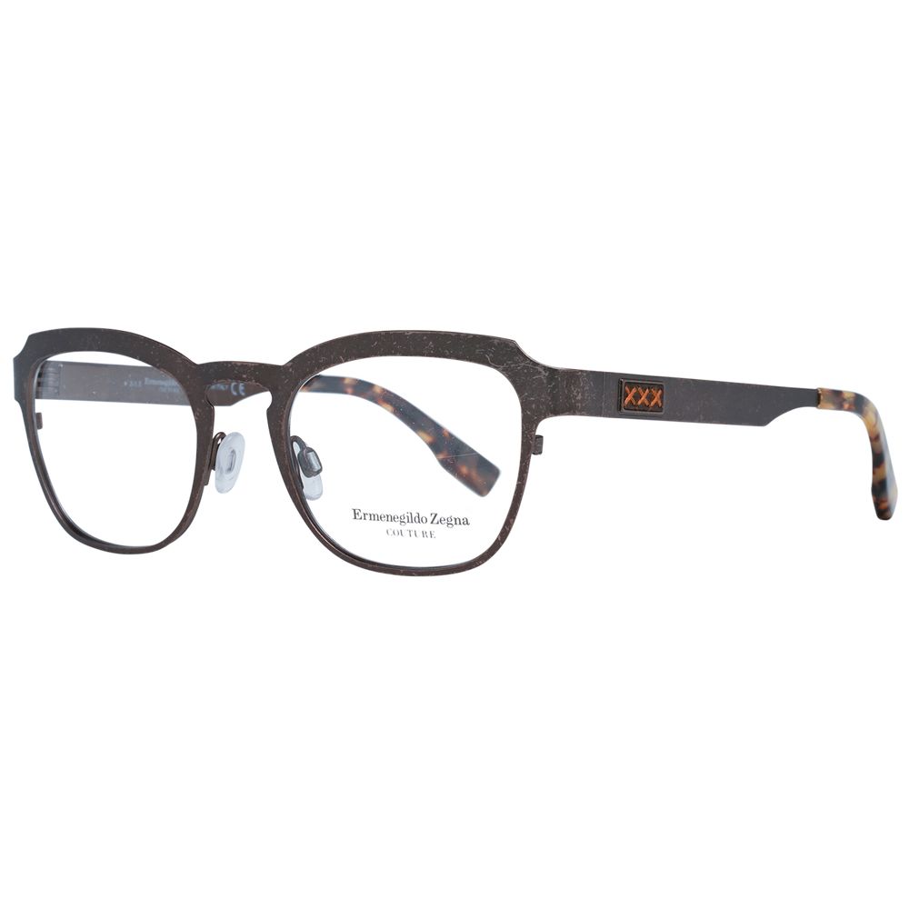 Monture de lunettes pour homme en bronze Ermenegildo Zegna