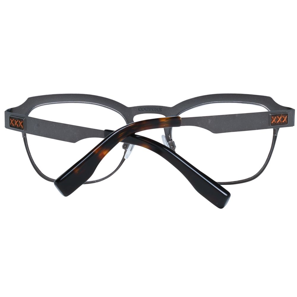 Monture de lunettes pour homme grise Ermenegildo Zegna