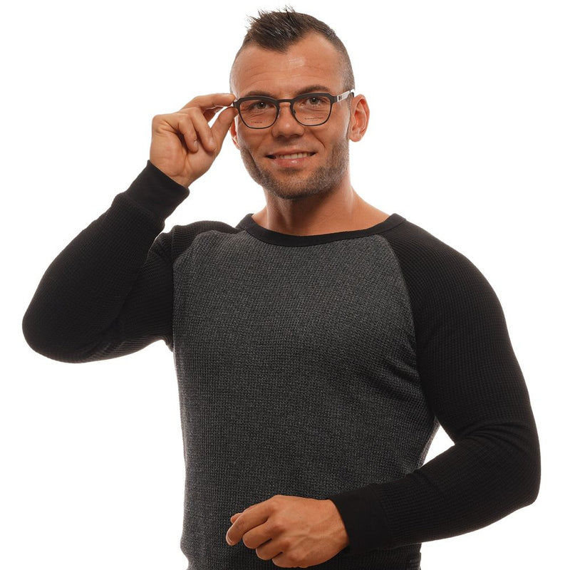 Monture de lunettes pour homme grise Ermenegildo Zegna