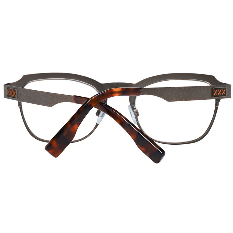 Monture de lunettes pour homme en bronze Ermenegildo Zegna