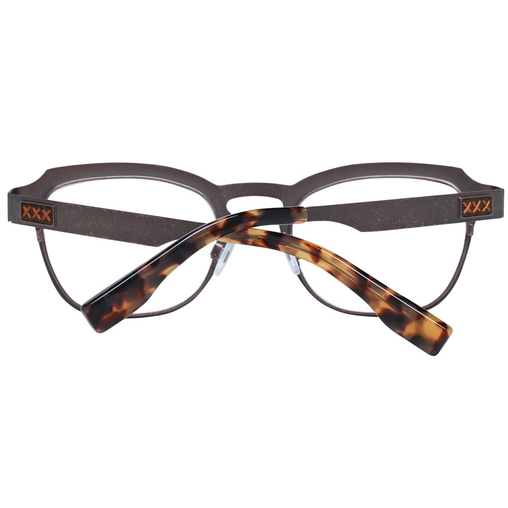 Monture de lunettes pour homme en bronze Ermenegildo Zegna