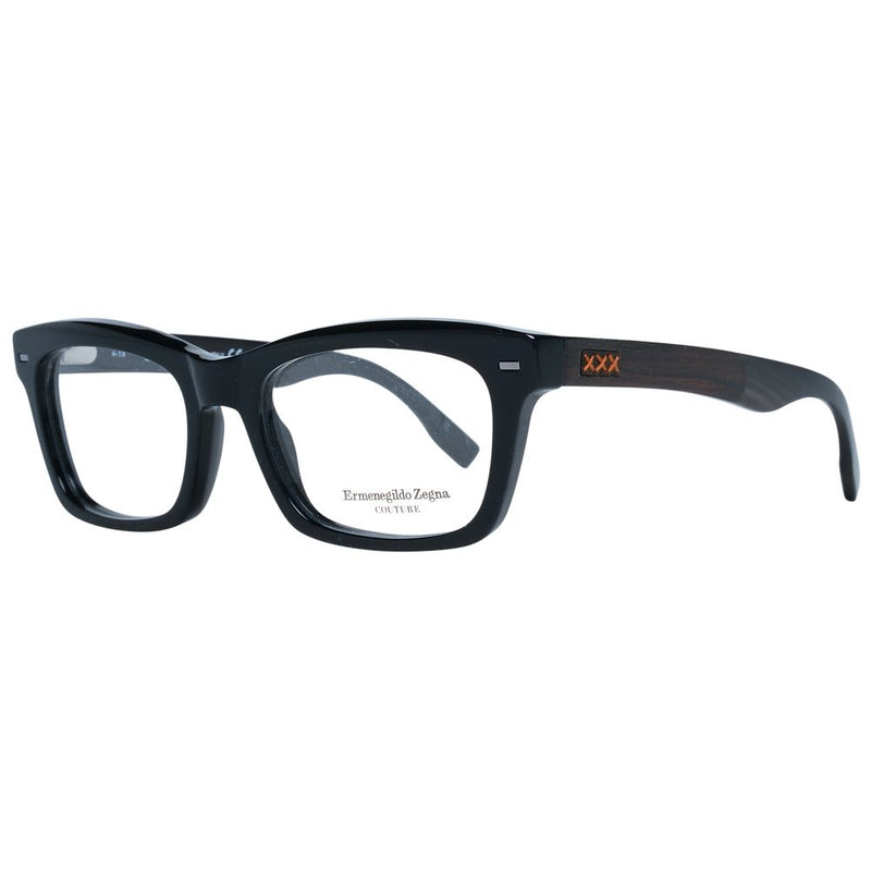 Monture de lunettes pour homme noire Ermenegildo Zegna