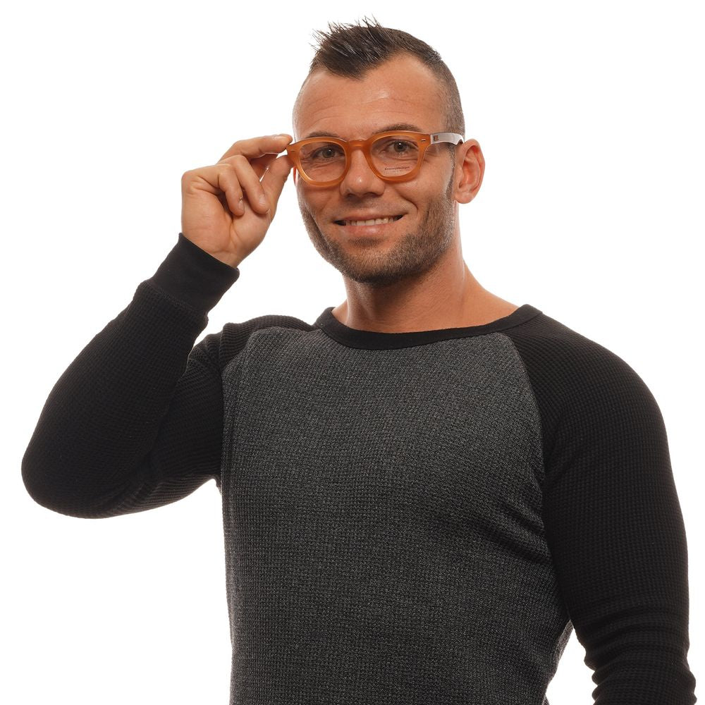 Monture de lunettes pour homme marron Ermenegildo Zegna