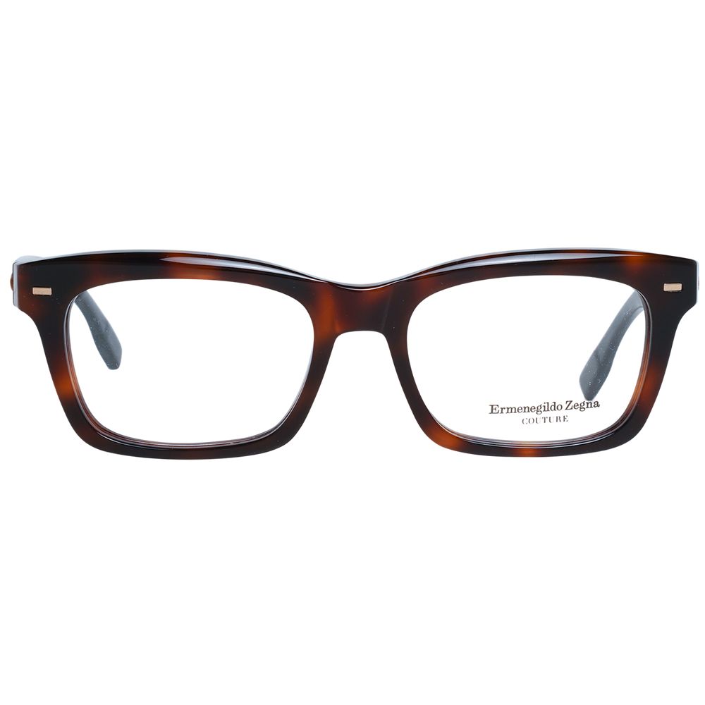 Monture de lunettes pour homme marron Ermenegildo Zegna