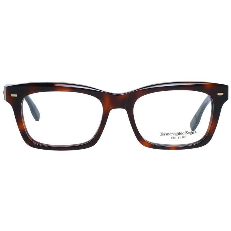Monture de lunettes pour homme marron Ermenegildo Zegna
