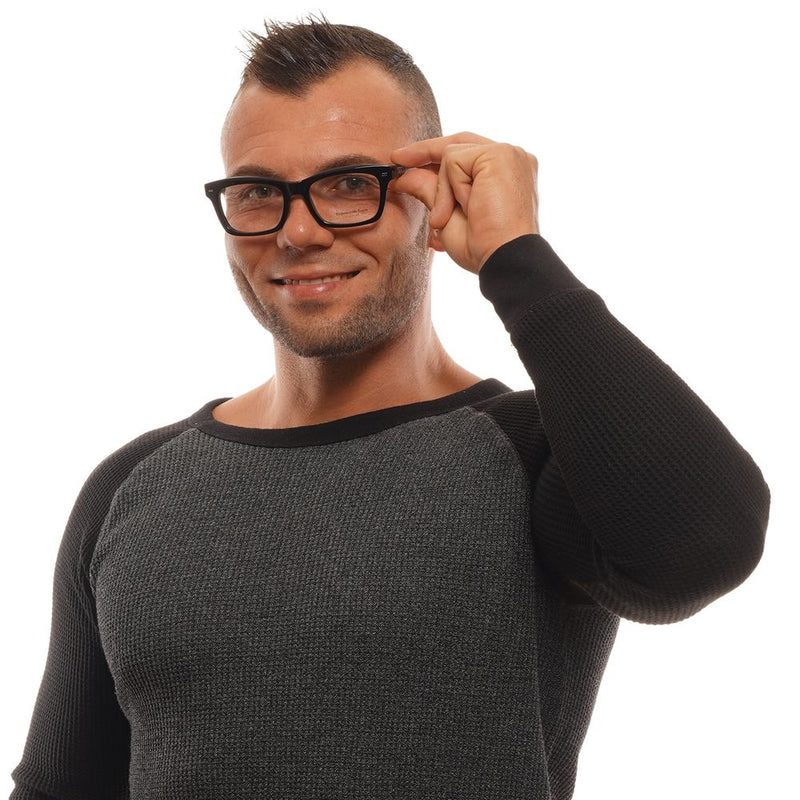 Monture de lunettes pour homme noire Ermenegildo Zegna