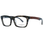 Lunettes Ermenegildo Zegna en acétate gris, bois et corne (Monture)