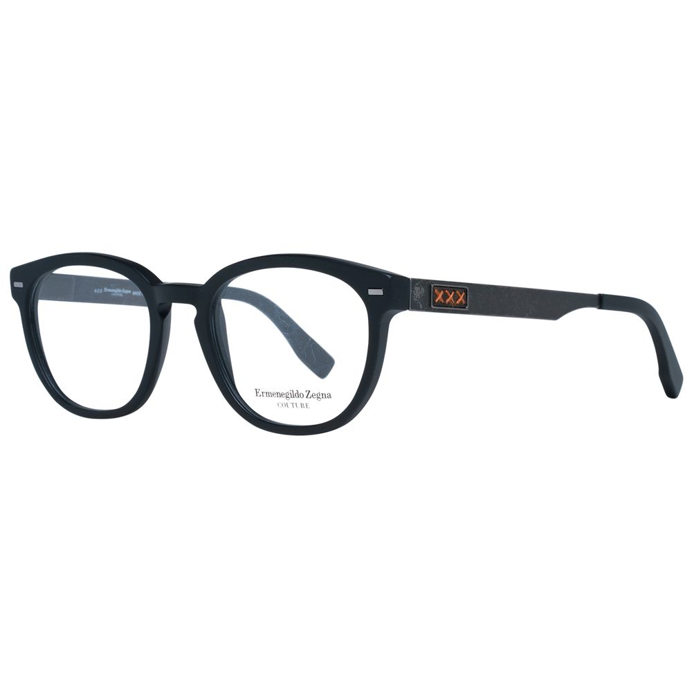 Monture de lunettes pour homme noire Ermenegildo Zegna