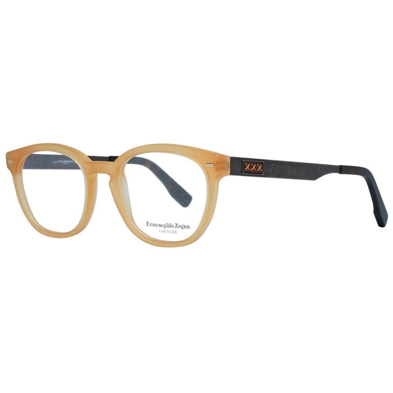 Monture de lunettes Ermenegildo Zegna orange pour homme