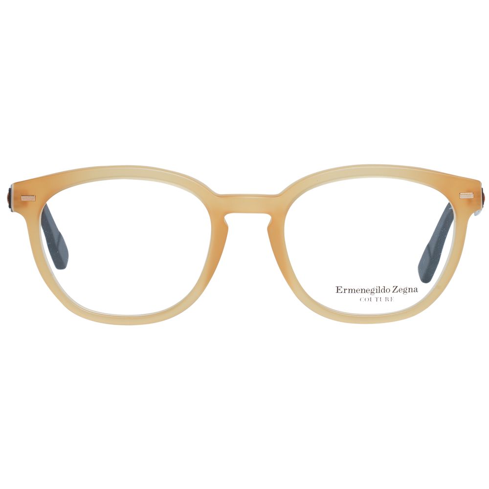 Monture de lunettes Ermenegildo Zegna orange pour homme