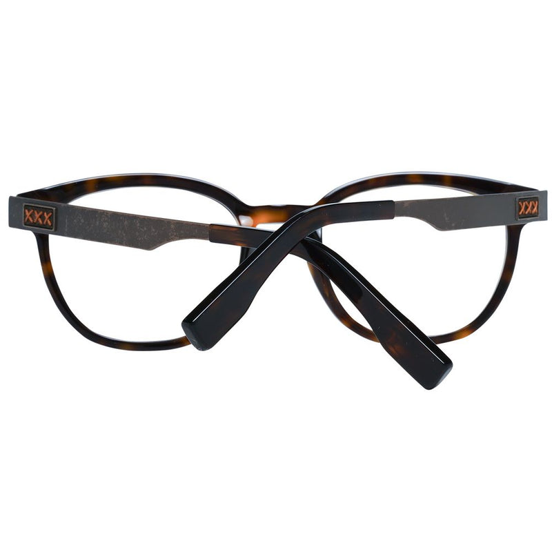 Monture de lunettes pour homme marron Ermenegildo Zegna