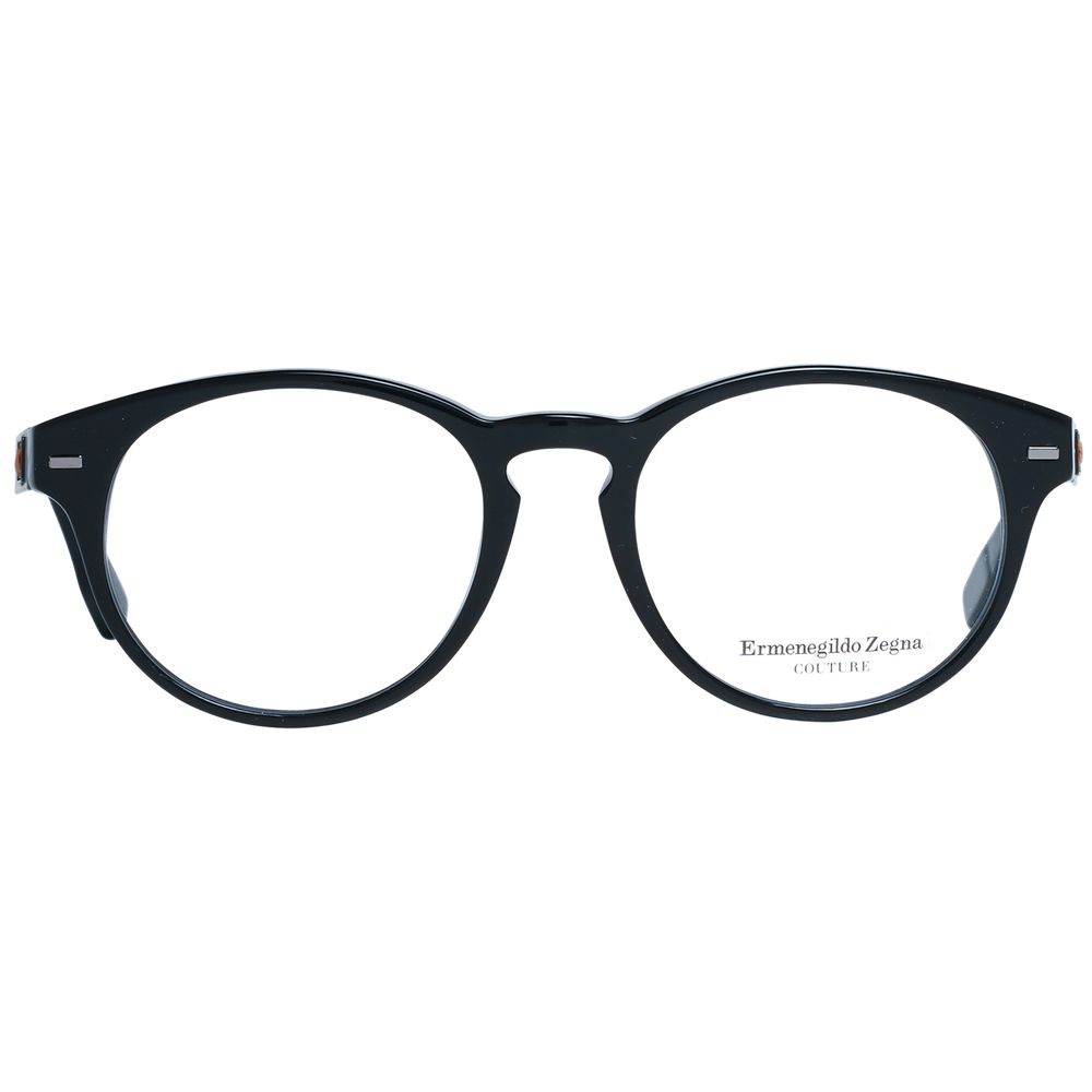 Monture de lunettes pour homme noire Ermenegildo Zegna