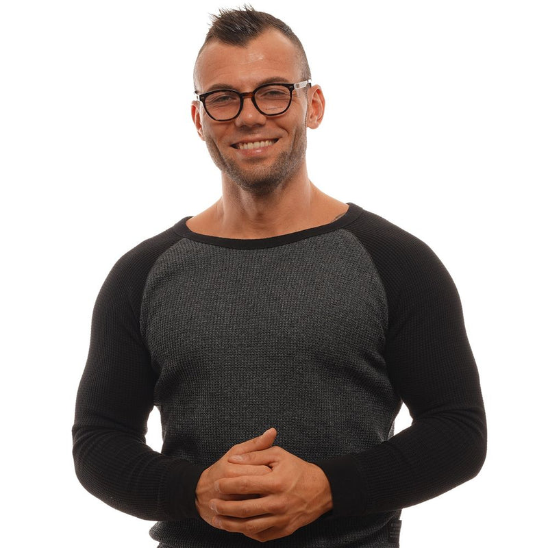Monture de lunettes pour homme marron Ermenegildo Zegna