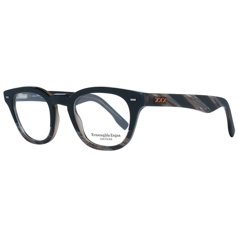 Monture de lunettes pour homme noire Ermenegildo Zegna