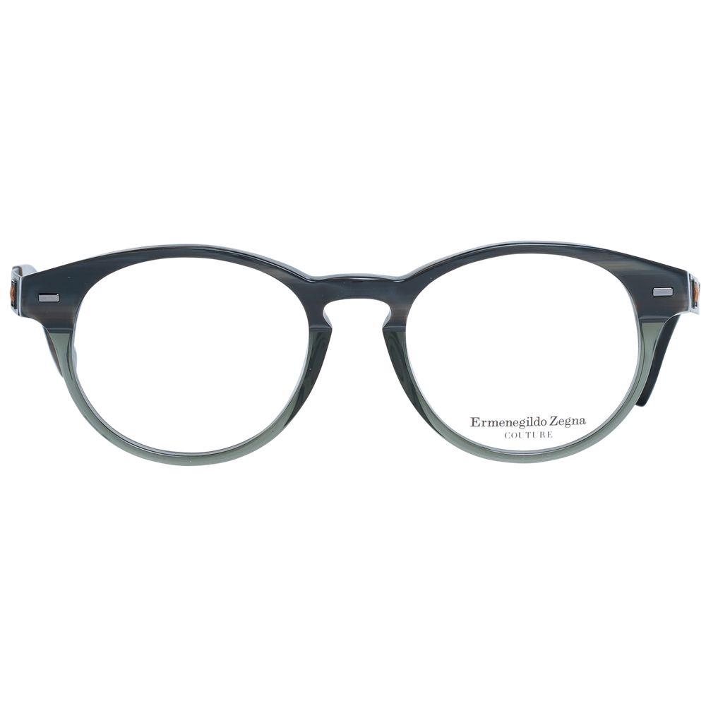 Monture de lunettes pour homme grise Ermenegildo Zegna