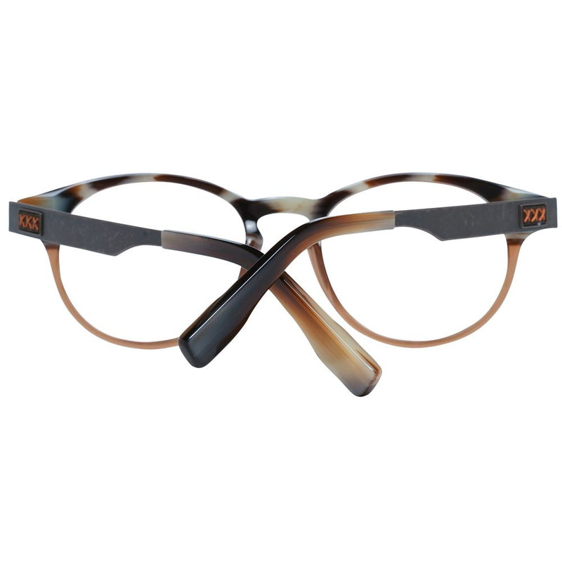 Monture de lunettes pour homme marron Ermenegildo Zegna
