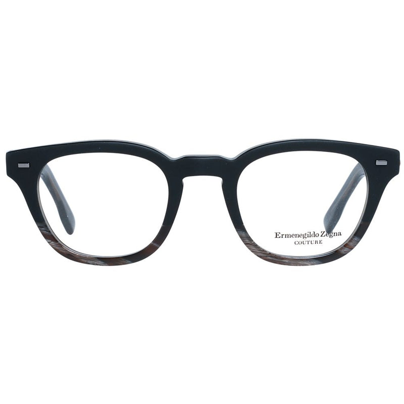 Monture de lunettes pour homme noire Ermenegildo Zegna