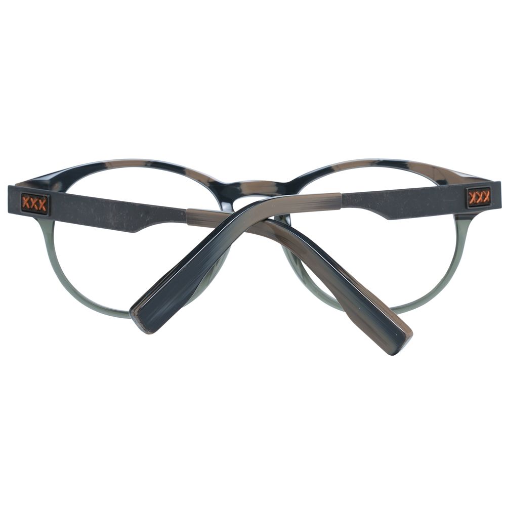 Monture de lunettes pour homme grise Ermenegildo Zegna