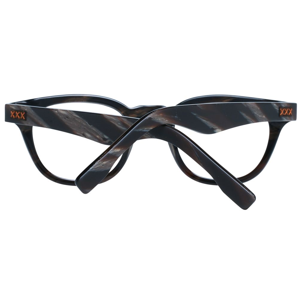 Monture de lunettes pour homme noire Ermenegildo Zegna