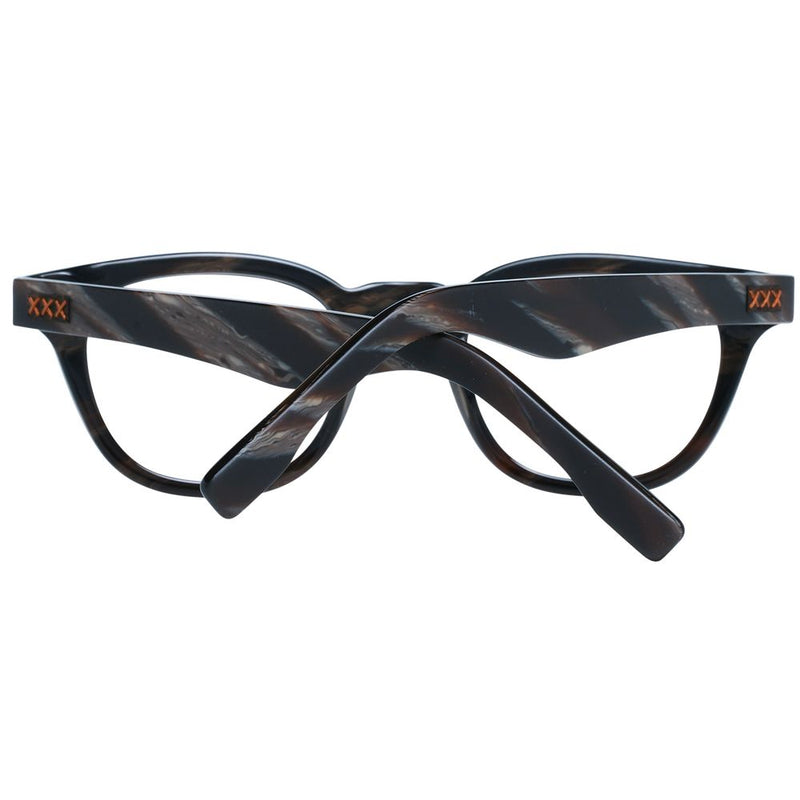 Monture de lunettes pour homme noire Ermenegildo Zegna