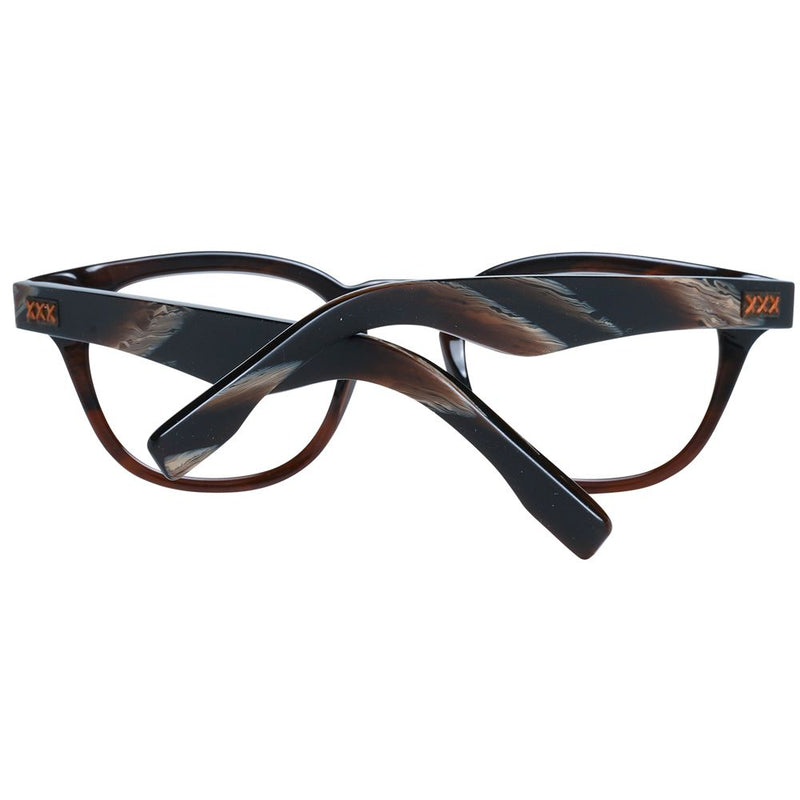 Ermenegildo Zegna bruine herenbrilmontuur