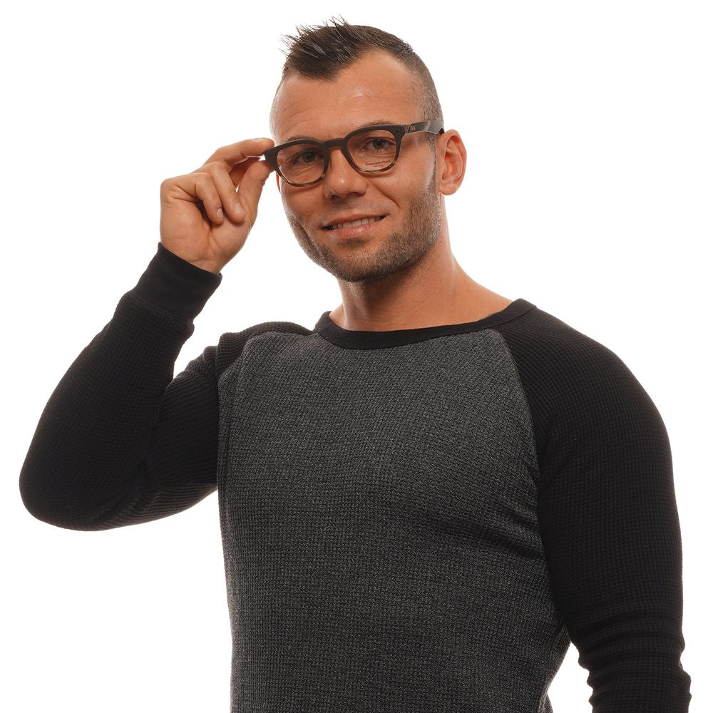 Monture de lunettes pour homme marron Ermenegildo Zegna