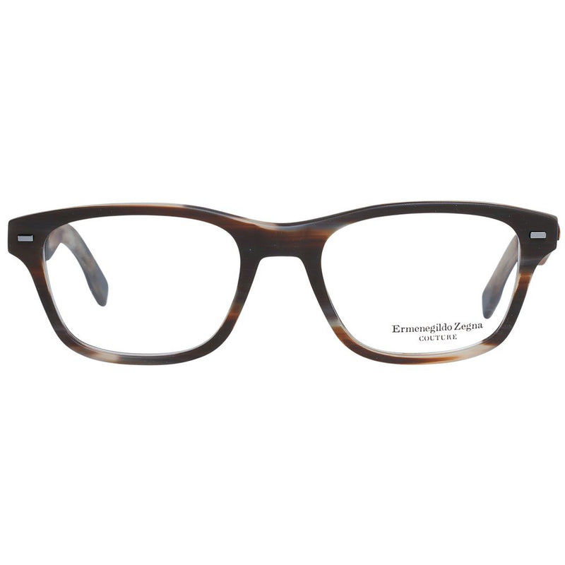 Monture de lunettes pour homme marron Ermenegildo Zegna